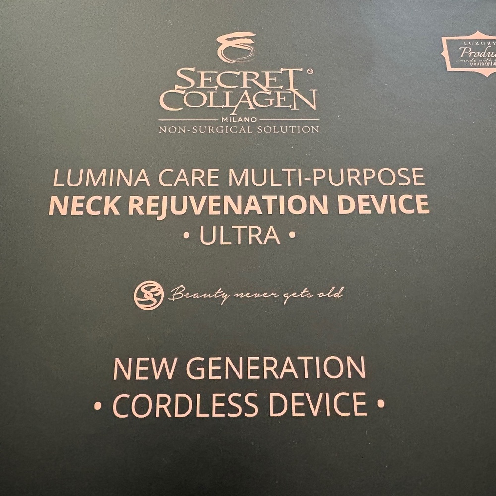Neck Rejuvenation Device.Ultra - Secret Garden